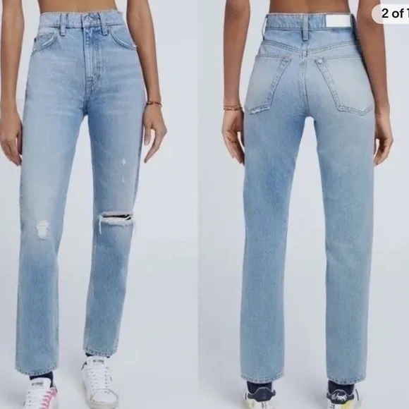 RE/DONE Denim 70’s‎ Straight Leg - Picture 2 of 7